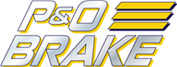 P & O Brake logo